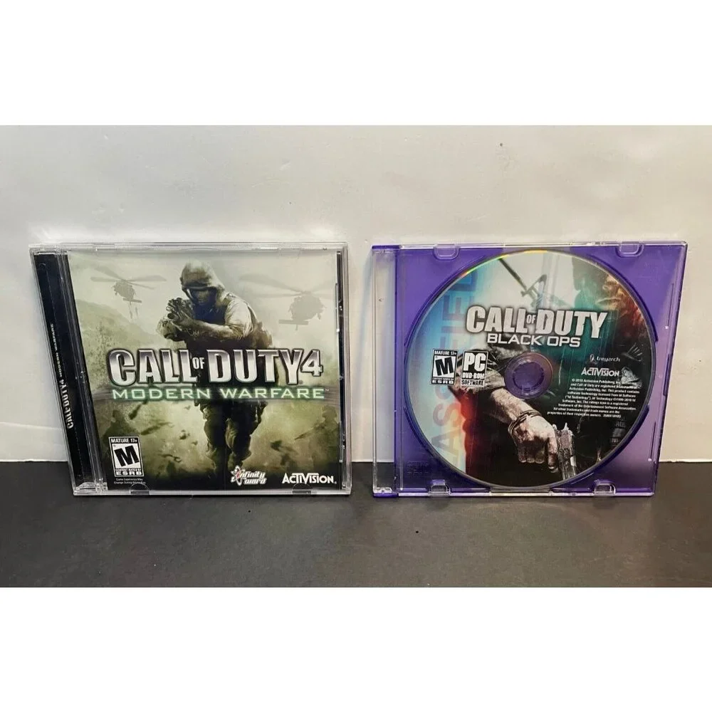 Call of Duty 4 Modern Warfare PC video games & Black Ops 2007 2010